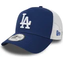 new-era-clean-a-frame-los-angeles-dodgers-mlb-trucker-cap-blau-