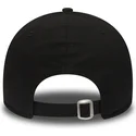 new-era-curved-brim-black-logo-9forty-essential-los-angeles-dodgers-mlb-black-adjustable-cap