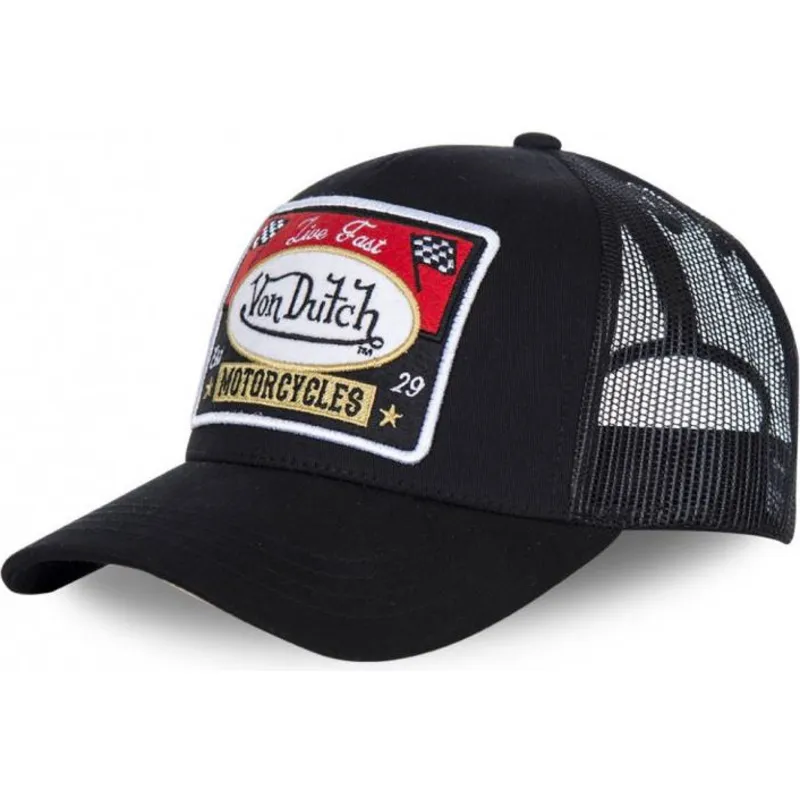 schwarze-verstellbare-curved-cap-blacky1-von-von-dutch