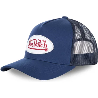 gorra-curva-azul-ajustable-bmmari-de-von-dutch