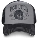graue-und-schwarze-verstellbare-curved-cap-crew1-von-von-dutch