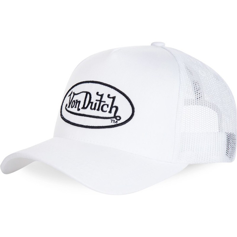 Von Dutch EVA5 White Trucker Hat 