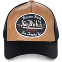 gorra-trucker-marron-y-negra-grl-de-von-dutch