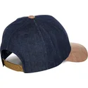 casquette-courbee-bleue-marine-et-marron-ajustable-shane-von-dutch