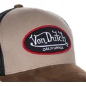 beige-trucker-kappe-suede-von-von-dutch