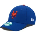 gorra-curva-azul-ajustable-9forty-the-league-de-new-york-mets-mlb-de-new-era