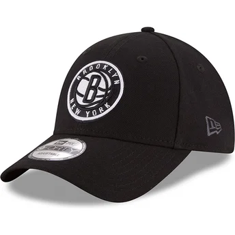 svart-justerbar-bojd-keps-9forty-the-league-brooklyn-nets-nba-fran-new-era