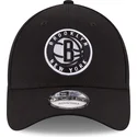 gorra-curva-negra-ajustable-9forty-the-league-de-brooklyn-nets-nba-de-new-era