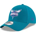 gorra-curva-azul-ajustable-9forty-the-league-de-charlotte-hornets-nba-de-new-era