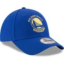 9forty-the-league-verstellbare-blaue-kappe-von-golden-state-warriors-nba-von-new-era