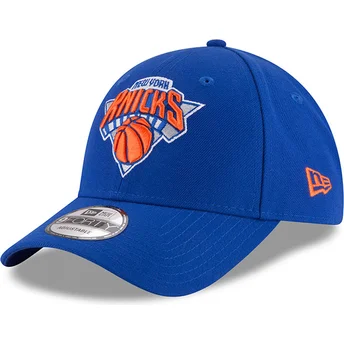 Ρυθμιζόμενο μπλε καπέλο με καμπύλη 9FORTY The League των New York Knicks NBA από τη New Era