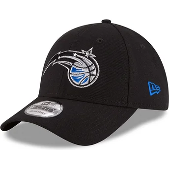 Ρυθμιζόμενο Μαύρο Καπέλο με Καμπύλη 9FORTY The League της Orlando Magic NBA από τη New Era