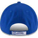 blaue-verstellbare-curved-cap-9forty-the-league-der-philadelphia-76ers-nba-von-new-era