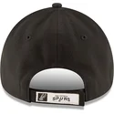 new-era-curved-brim-9forty-the-league-san-antonio-spurs-nba-adjustable-cap-schwarz