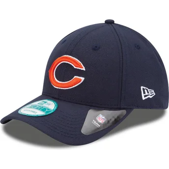 gorra-curva-azul-marino-ajustable-9forty-the-league-de-chicago-bears-nfl-de-new-era