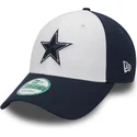 gorra-curva-blanca-y-azul-marino-ajustable-9forty-the-league-de-dallas-cowboys-nfl-de-new-era