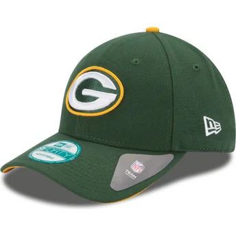 gorra-curva-verde-ajustable-9forty-the-league-de-green-bay-packers-nfl-de-new-era