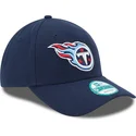 gorra-curva-azul-marino-ajustable-9forty-the-league-de-tennessee-titans-nfl-de-new-era