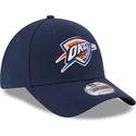 casquette-courbee-bleue-marine-ajustable-9forty-the-league-oklahoma-city-thunder-nba-new-era