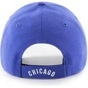casquette-courbee-bleue-ajustable-avec-logo-classique-chicago-cubs-mlb-mvp-cooperstown-47-brand