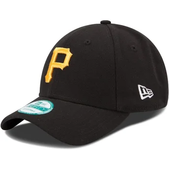 gorra-curva-negra-ajustable-9forty-the-league-de-pittsburgh-pirates-mlb-de-new-era