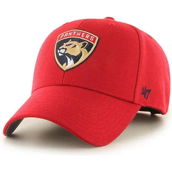 47 Brand Curved Brim Florida Panthers NHL MVP Red Cap