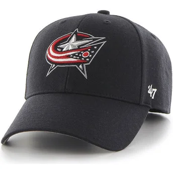 Καπέλο με κυρτό γείσο σε σκούρο μπλε Columbus Blue Jackets NHL MVP από 47 Brand