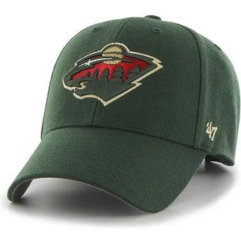 Casquette courbée verte Minnesota Wild NHL MVP 47 Brand