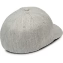 volcom-curved-brim-grey-vintage-full-stone-hthr-xfit-grey-fitted-cap