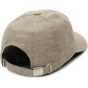 volcom-curved-brim-clay-pixel-stone-grey-adjustable-cap
