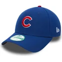 gorra-curva-negra-ajustable-9forty-the-league-de-chicago-cubs-mlb-de-new-era