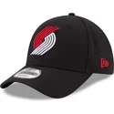 gorra-curva-negra-ajustable-9forty-the-league-de-portland-trail-blazers-nba-de-new-era