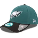 gorra-curva-verde-y-negra-ajustable-9forty-the-league-de-philadelphia-eagles-nfl-de-new-era