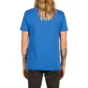 t-shirt-a-manche-courte-bleu-circle-stone-true-blue-volcom