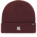 gorro-granate-de-new-york-yankees-mlb-cuff-knit-centerfield-de-47-brand