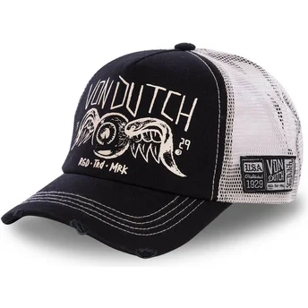 Μαύρο καπέλο trucker CREW4 από Von Dutch