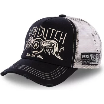 Von Dutch CREW4 Black Trucker Hat