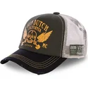 gorra-trucker-marron-y-negra-crew5-de-von-dutch