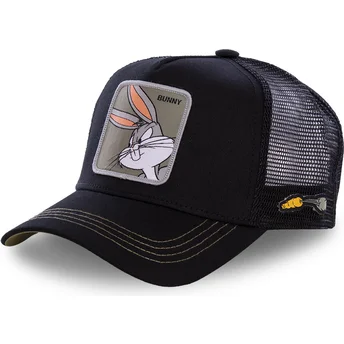 Czapka trucker czarna Bugs Bunny BUN1 Looney Tunes od Capslab