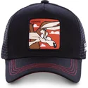 capslab-wile-e-coyote-coy1-looney-tunes-trucker-cap-schwarz