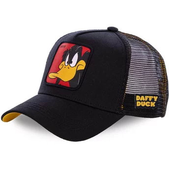casquette-trucker-noire-daffy-duck-daf1-looney-tunes-capslab