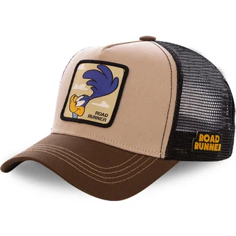 Brun trucker-keps Roadrunner ROA2 Looney Tunes från Capslab