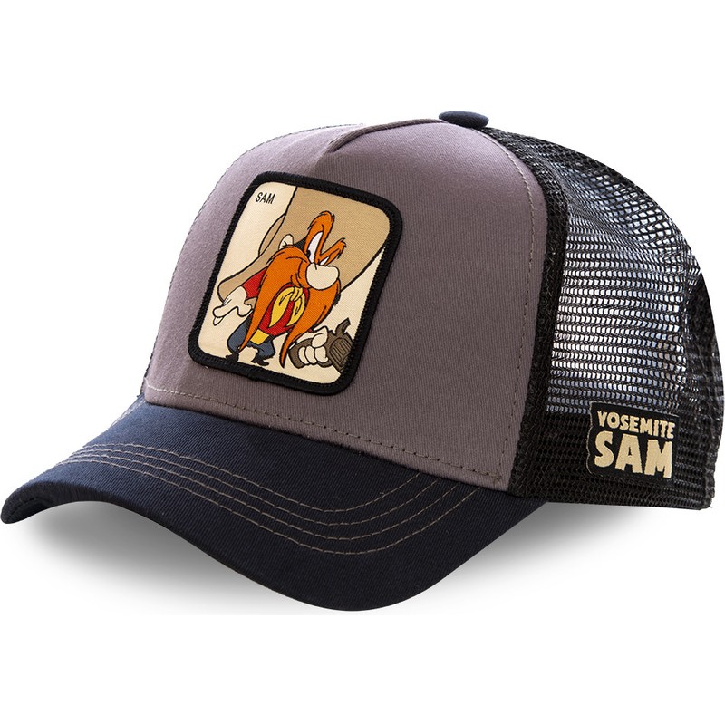 capslab-yosemite-sam-sam2-looney-tunes-grey-and-black-trucker-hat