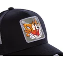 capslab-tasmanischer-teufel-taz3-looney-tunes-trucker-cap-schwarz