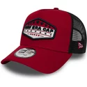new-era-patch-a-frame-red-trucker-hat