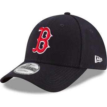Marinblå böjd justerbar keps 9FORTY The League från Boston Red Sox MLB av New Era