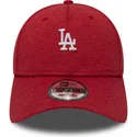 new-era-curved-brim-9forty-shadow-tech-los-angeles-dodgers-mlb-red-adjustable-cap