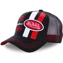 casquette-trucker-noire-mcqbla-von-dutch