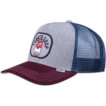 Gorra trucker gris Food Tomato Soup de Djinns