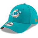 gorra-curva-azul-ajustable-9forty-the-league-de-miami-dolphins-nfl-de-new-era